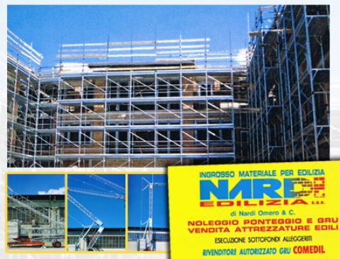 Ponteggi per l'edilizia