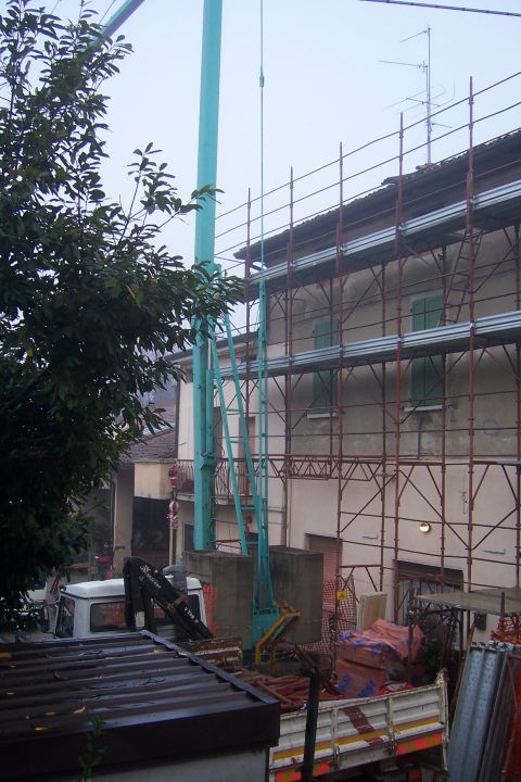 noleggio gru per ristruttrazione