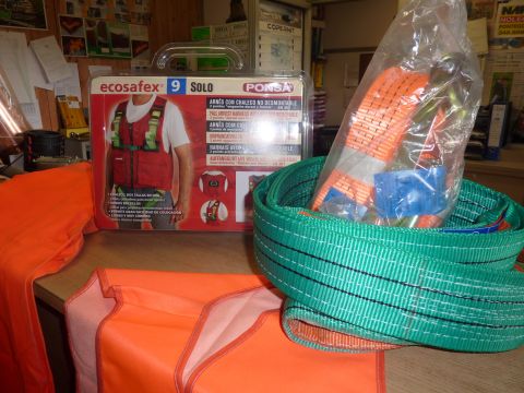 Vendita accessori per la sicurezza in cantiere